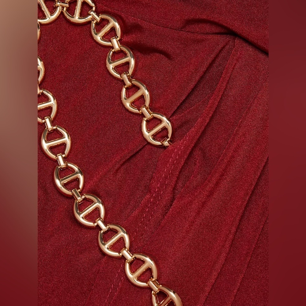 L'AGENCE Thea Twist-Front Column Dress sz 2 595$ - Picture 2 of 13